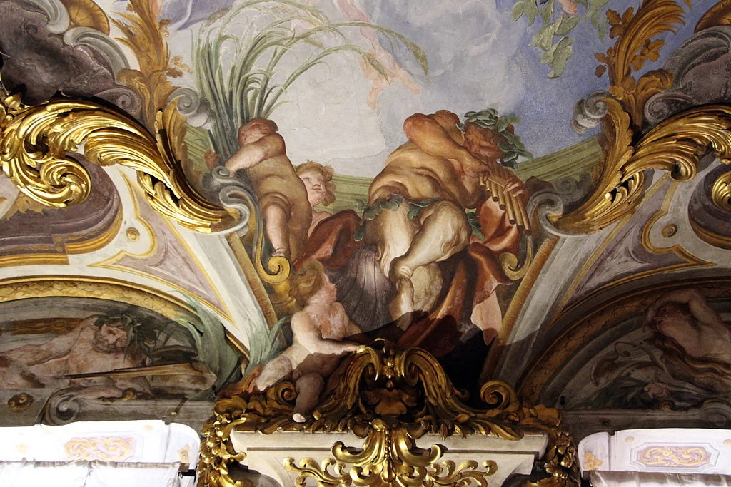 Palazzo Rosso (Genoa) - Sala dell'estate, dettaglio